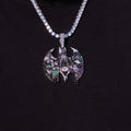 Penguin Graphics Official DC Comics Pendant in White Gold