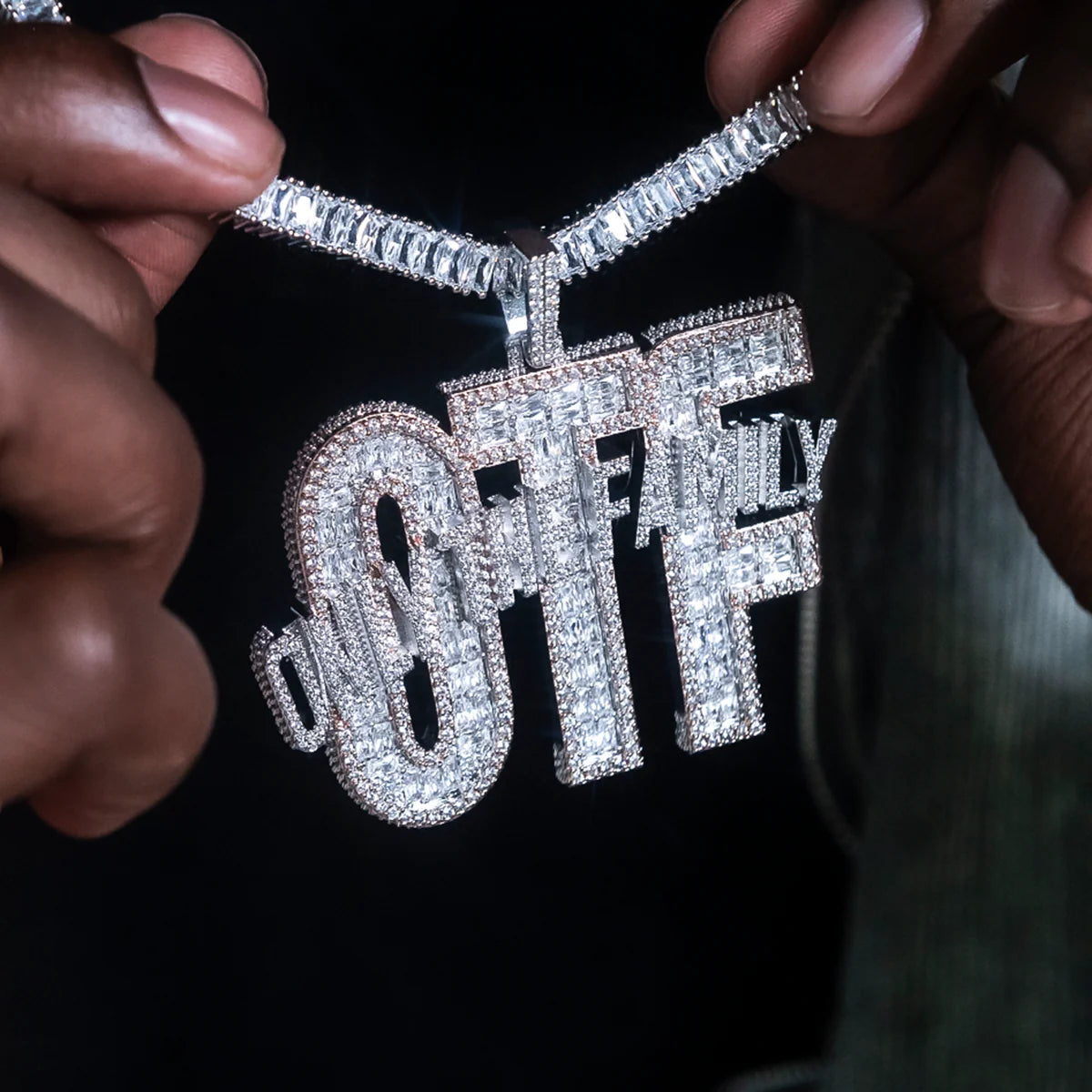 OTF Baguette Pendant
