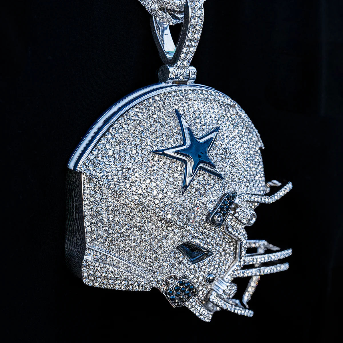 Giant Dallas Cowboys Official NFL Helmet Pendant