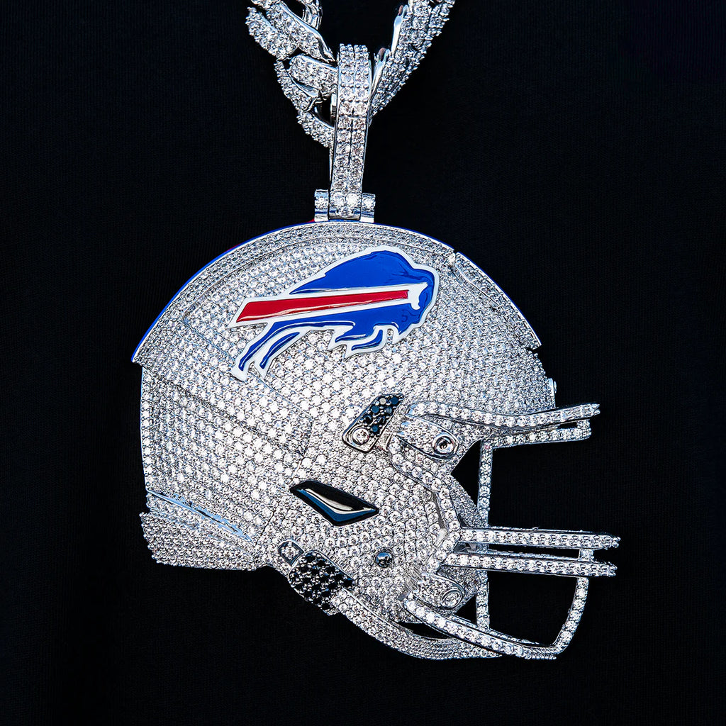 Giant Buffalo Bills Official NFL Helmet Pendant