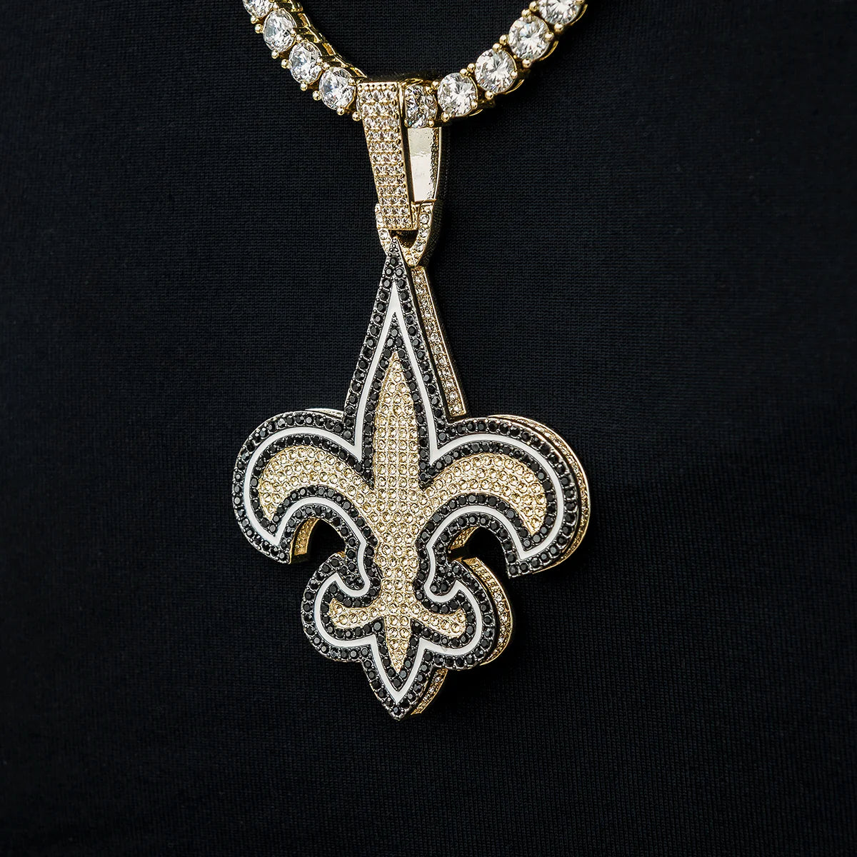 New Orleans Saints Official NFL Large Pendant