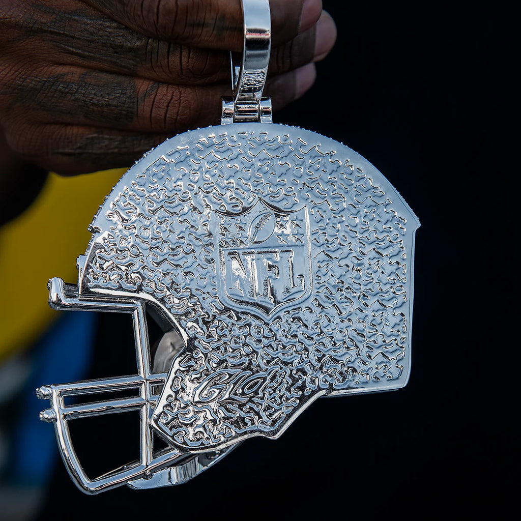 Giant Cincinnati Bengals Official NFL Helmet Pendant