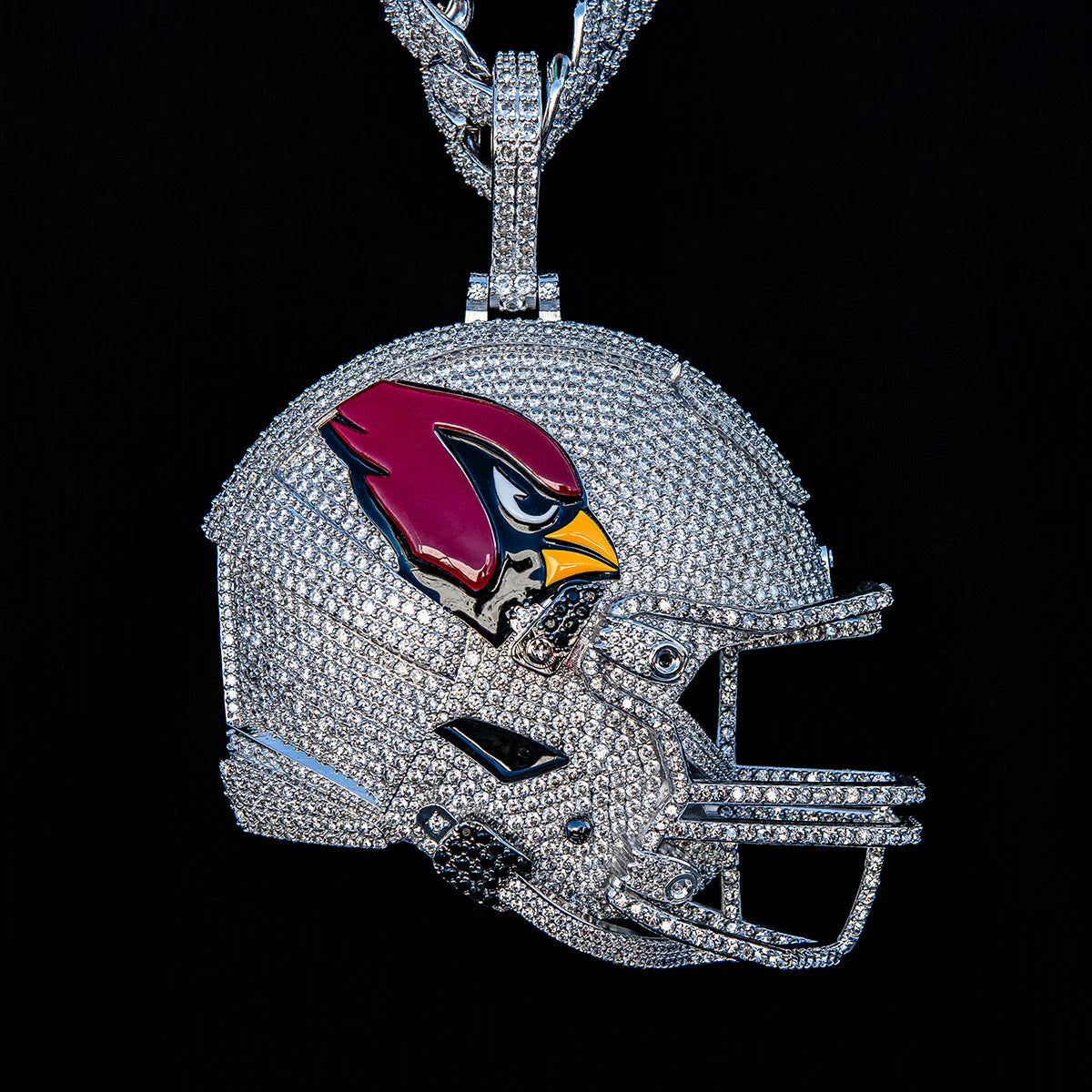 Giant Arizona Cardinals Official NFL Helmet Pendant