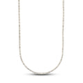 Men's Moissanite Diamond Tennis Chain in Yellow Gold Vermeil - 2mm